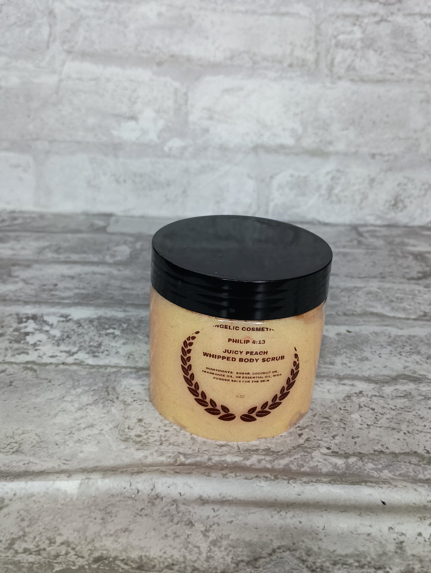 Juicy Peach Whipped Body Scrub