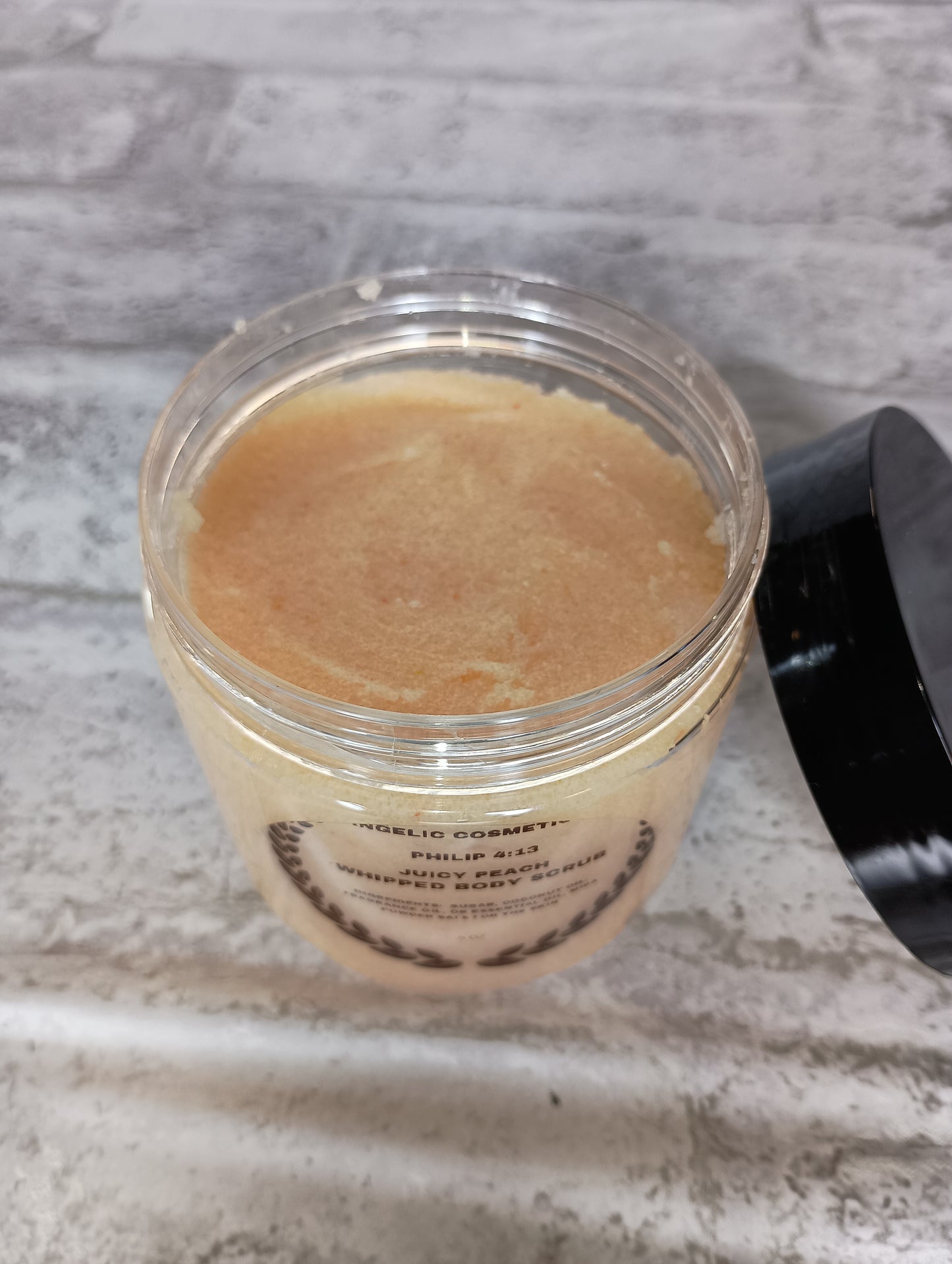 Juicy Peach Whipped Body Scrub