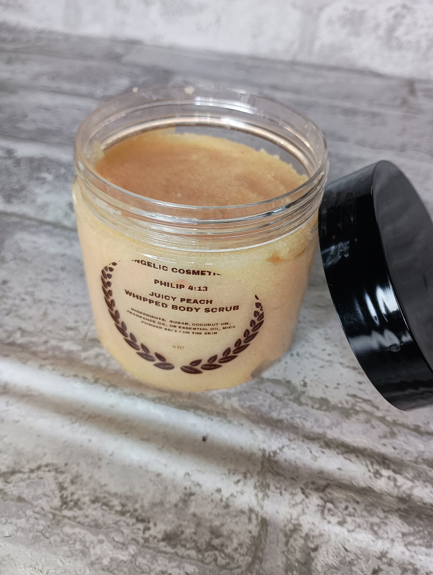 Juicy Peach Whipped Body Scrub